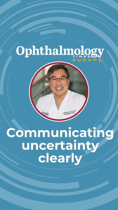 Andrew Lee, MD | Communicating uncertainty clearly