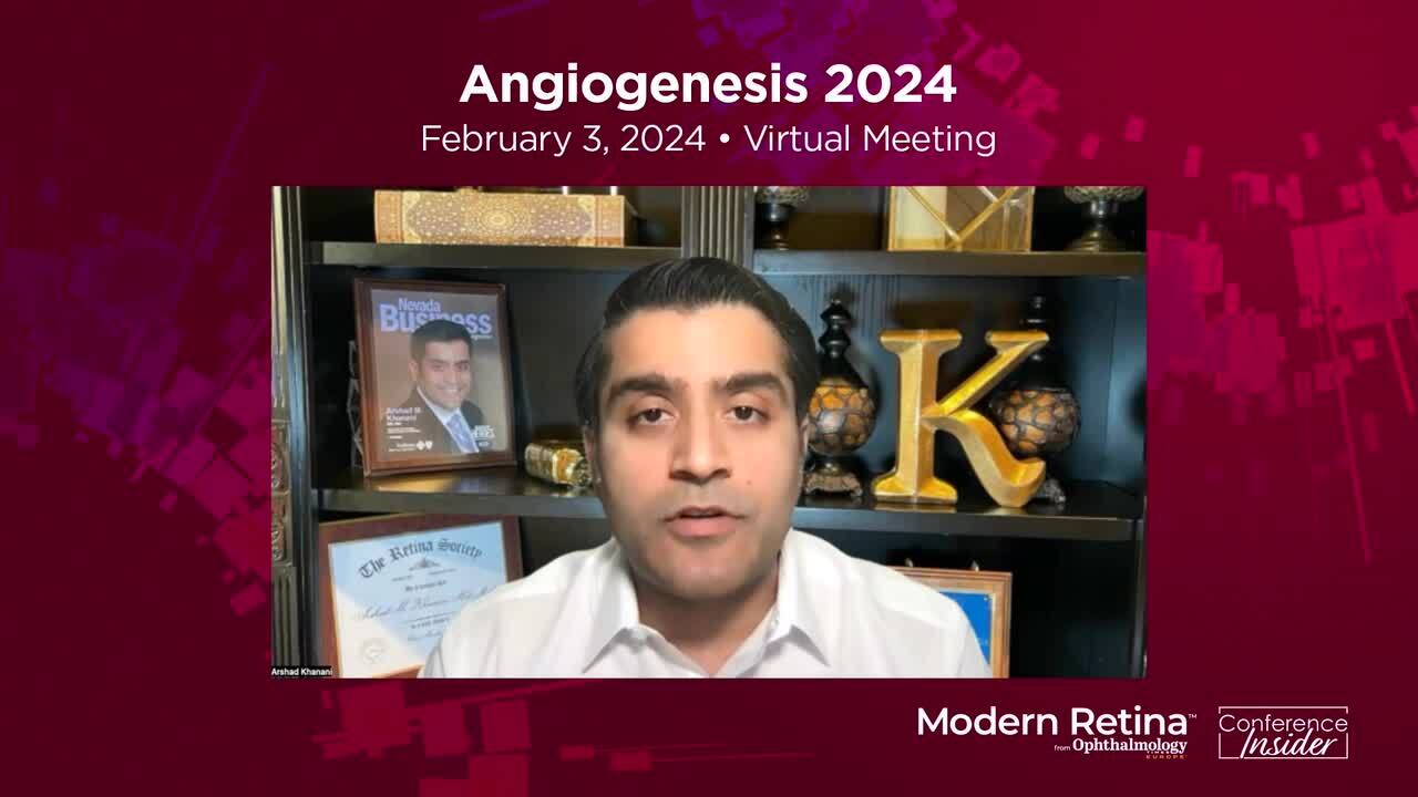 Arshad Khanani, MD, MA FASRS, on a virtual call