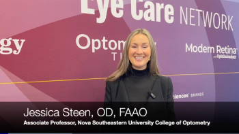 Jessica Steen, OD, FAAO, Dipl-ABO, discussed ophthalmic considerations for patients undergoing treatment with antibody drug conjugates for gynecologic cancers at this year's conference.