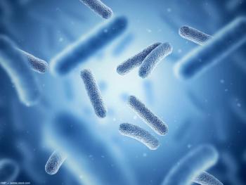 Blue illustration of bacterium Image credit: AdobeStock/MP