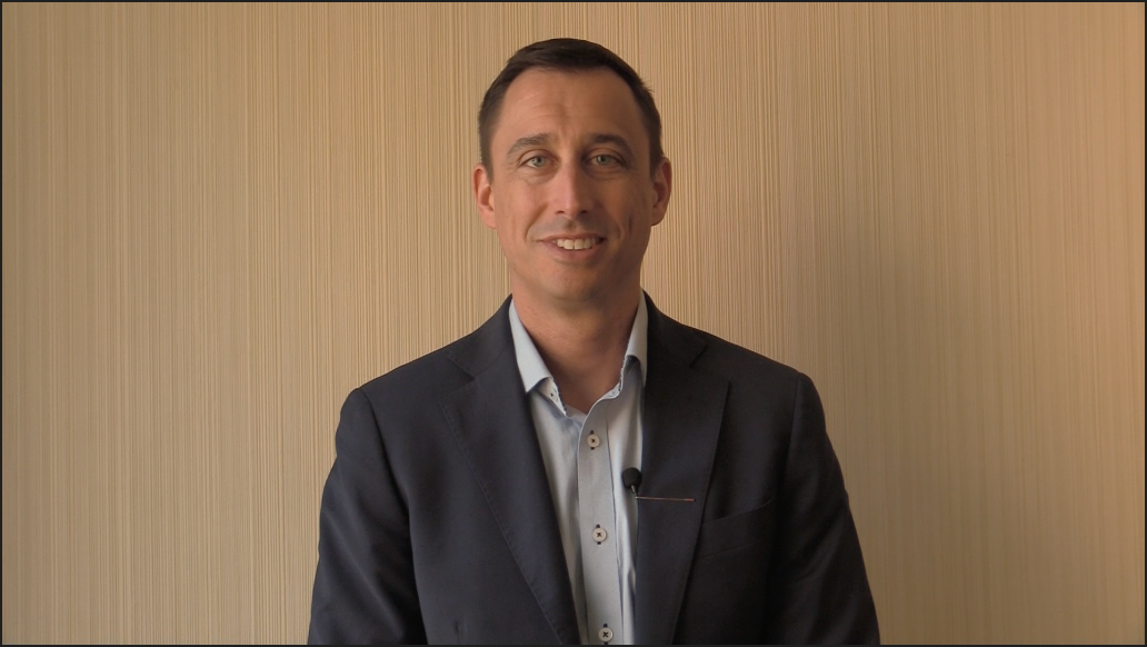 Justin Schweitzer, OD, FAAO, at the inaugural International Keratoconus Academy Symposium