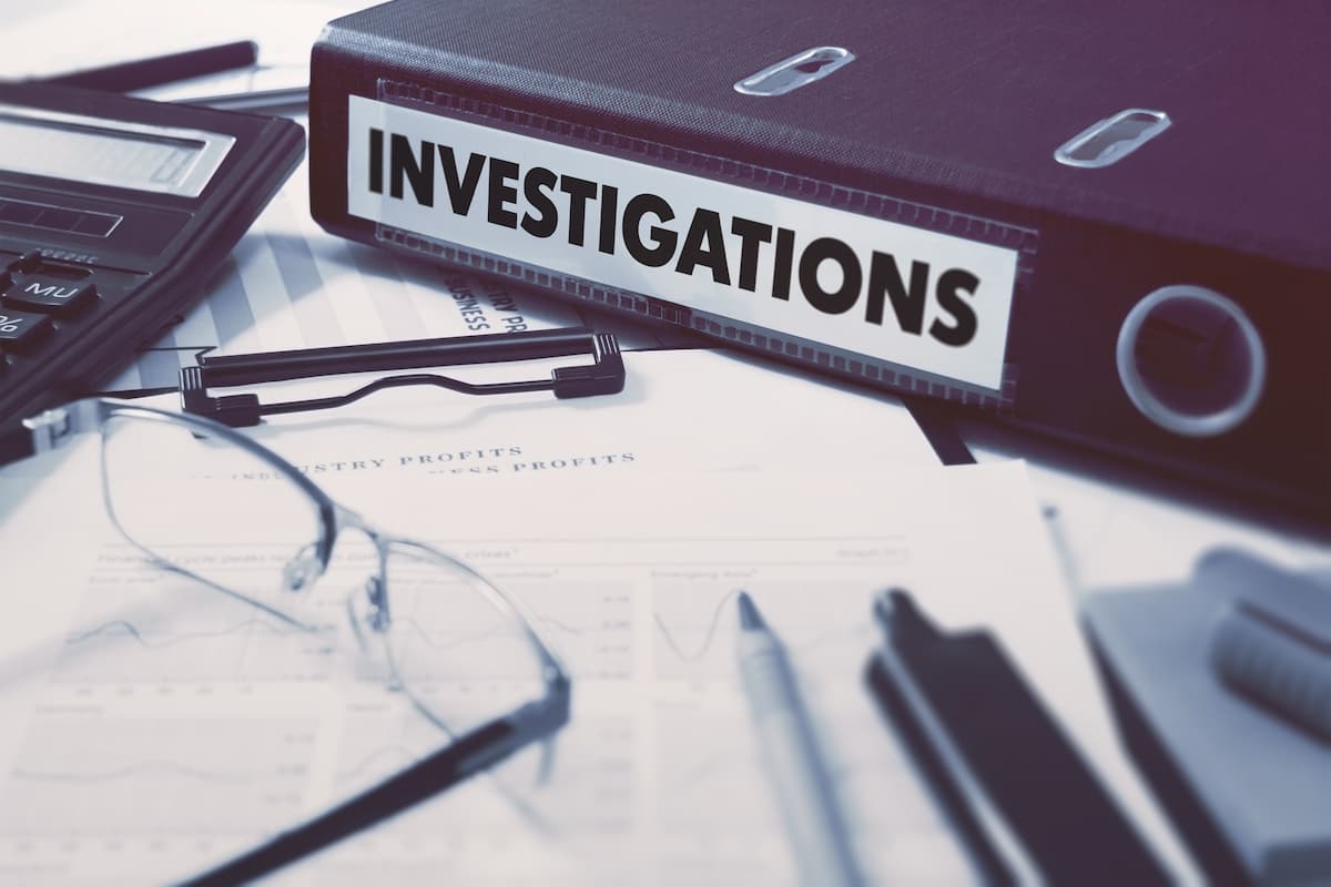 Investigations binder Image credit: AdobeStock/tashatuvango