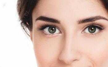 womans eye