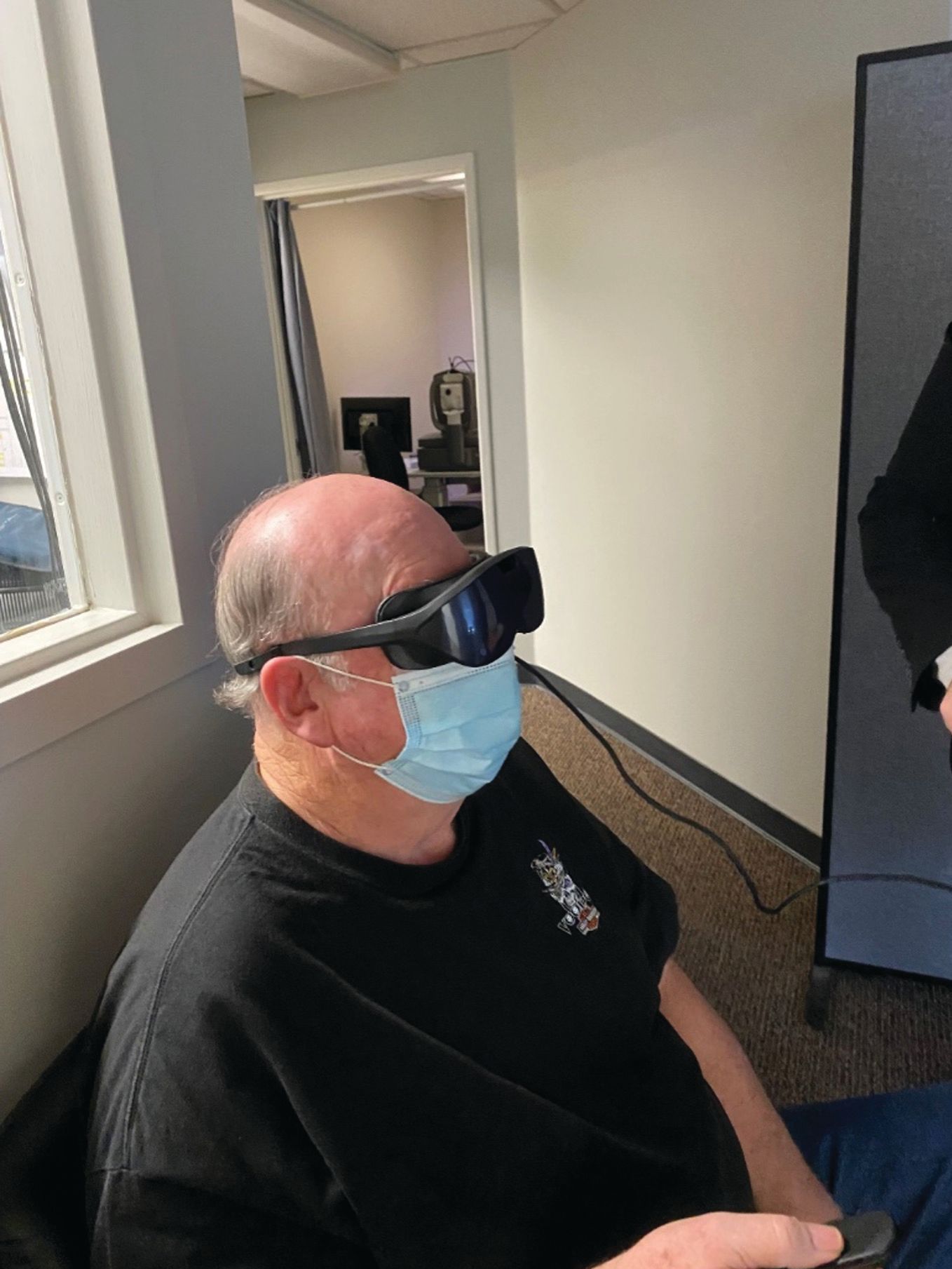 Visual Fields Testing Room Visual field testing undergoes modern transformation via wearable ...