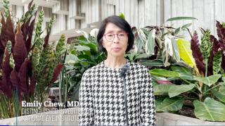 Emily Chew, MD, outlines her lecture that landed her the Proctor Award at ARVO 2024
