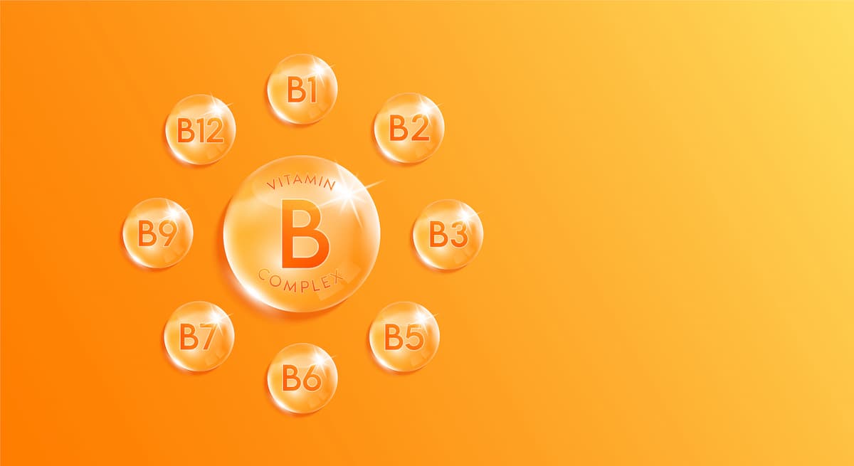 B vitamins graphic Image credit: AdobeStock/Adisak