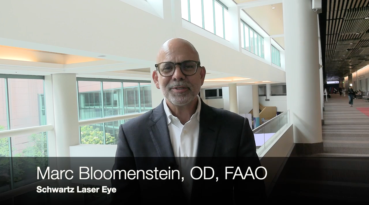 Another drop in the presbyopia bucket: Dr Bloomenstein shares his excitement for the FDA approval of Vizz