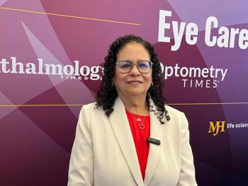 Giovanna Olivares, OD, presented 2 posters on new data concerning the Acuvue Oasys Max 1-Day for Astigmatism contact lenses at the conference.