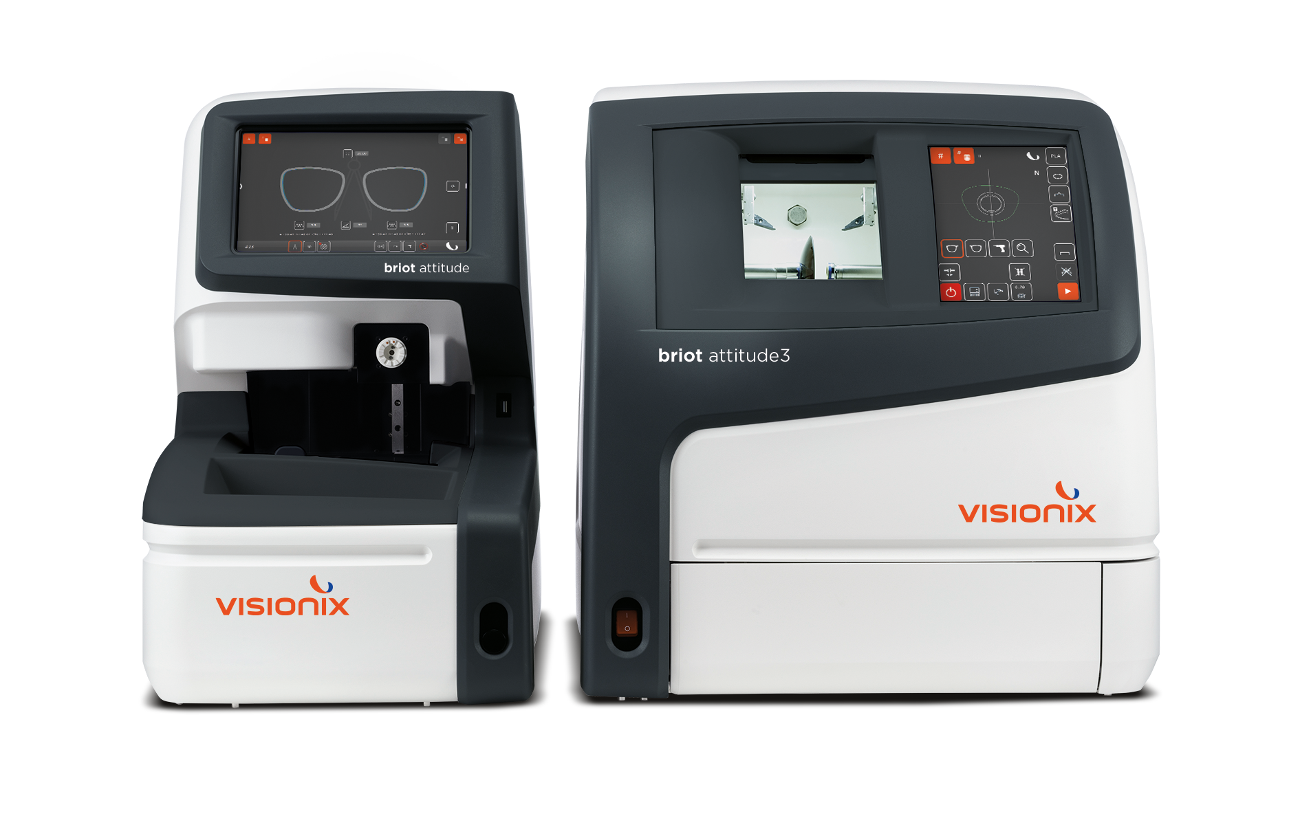 The Briot Attitude (left) and Briot Attitude 3 (right). (Image courtesy of Visionix)
