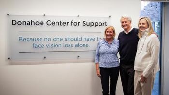 From left: Martha Gallo, John Donahoe, and Susan Gally. Image credit: Hadley