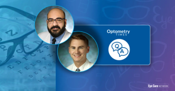 Behrad Garmsiri, OD, MS (left), and Bryce St. Clair, OD, MPH, FAAO