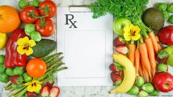 RX clipboard surrounded by fruits and vegetables Image credit: AdobeStock/millefloreimages