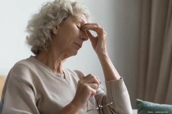 Woman experiencing eye strain Image credit: ©fizkes - adobe.stock.com