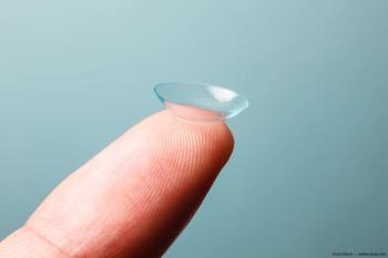 contact lens on finger Image credit: ©LoLoStock - adobe.stock.com