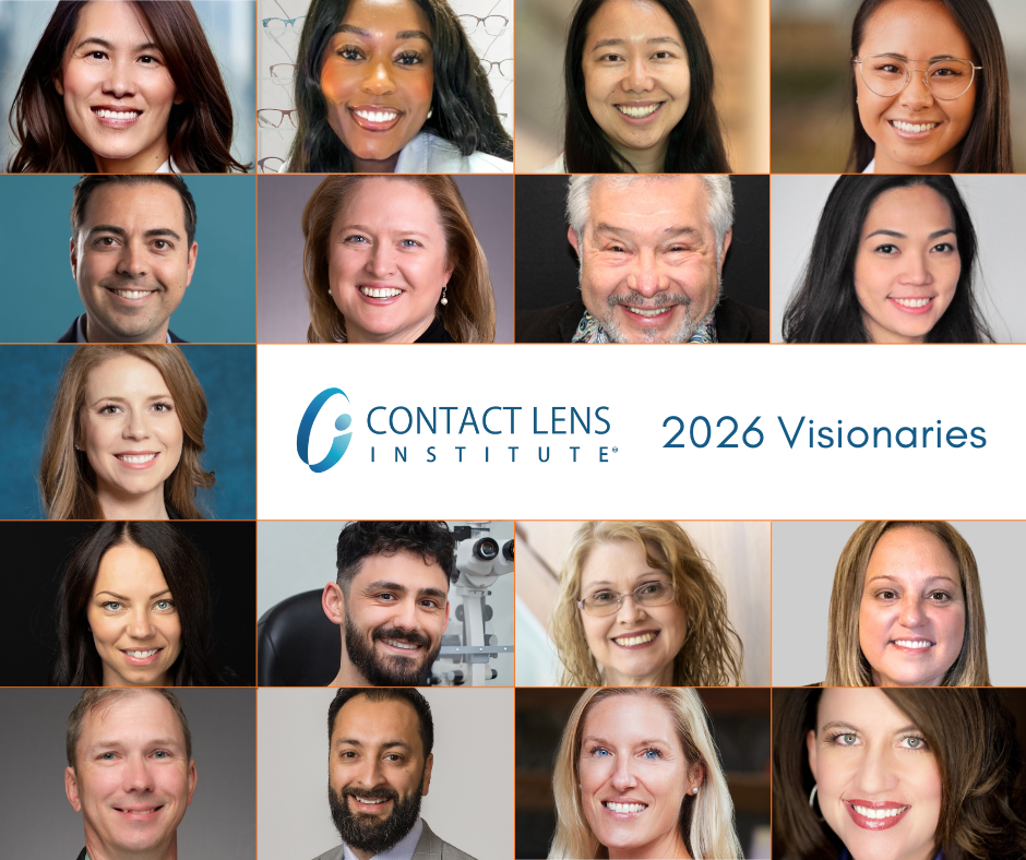 Contact Lens Institute rings in 2026 Visionaries | Optometry Times - Clinical News & Expert Optometrist Insights