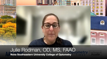 Julie Rodman, OD, MS, FAAO, provides insightful case studies on diabetic retinopathy during her AAOpt 2025 presentation.