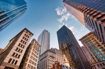 Skyscrapers in downtown Boston Image credit: AdobeStock/eskystudio