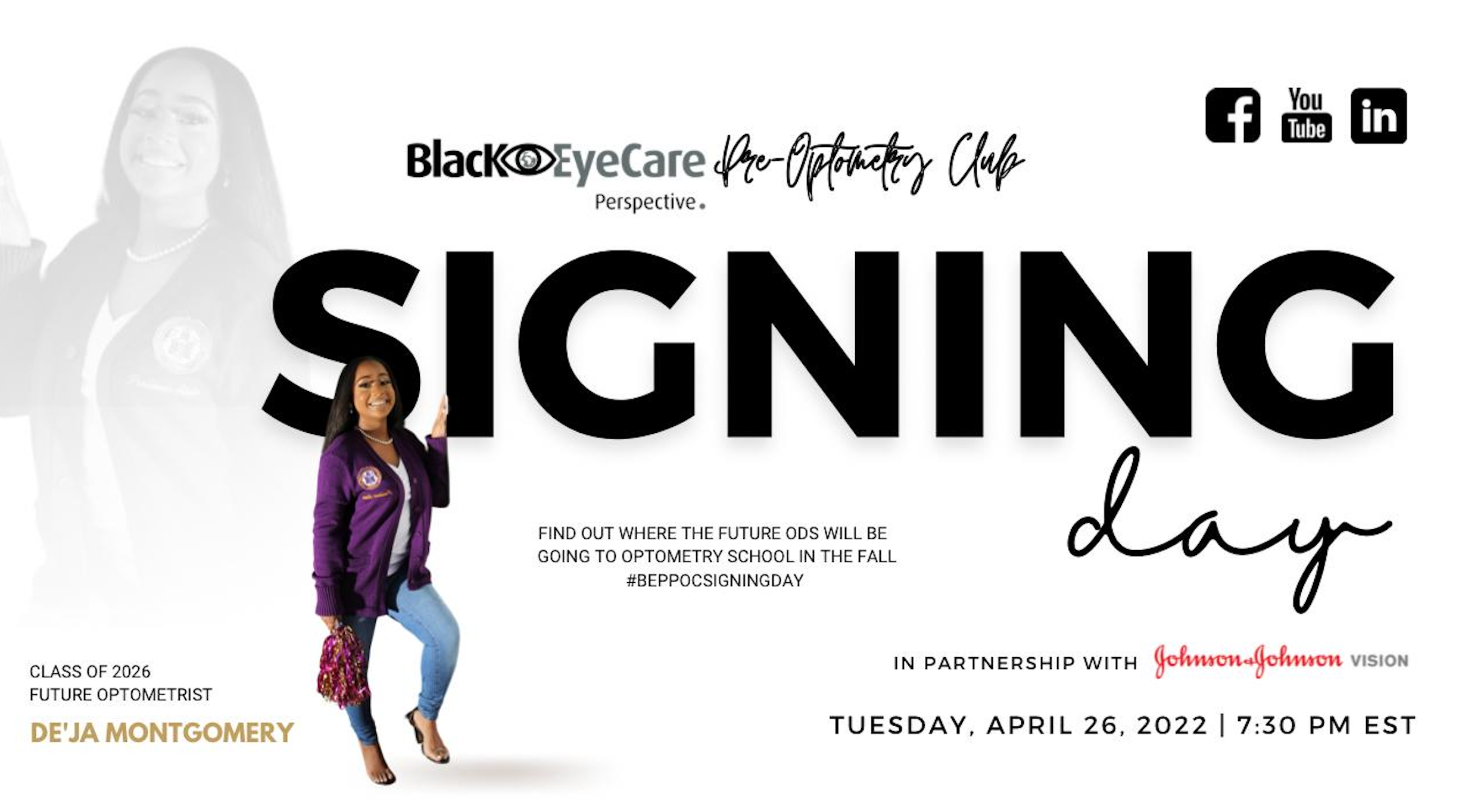 Black EyeCare Perspective to host 2nd annual Signing Day