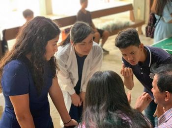 Dr. Recalde in the Philippines