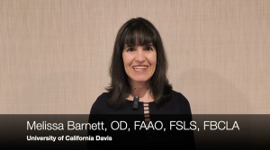 Melissa Barnett, OD, FAAO, FSLS, FBCLA, discusses keratoconus management, diagnosis, and other key insights at CRU 2025.