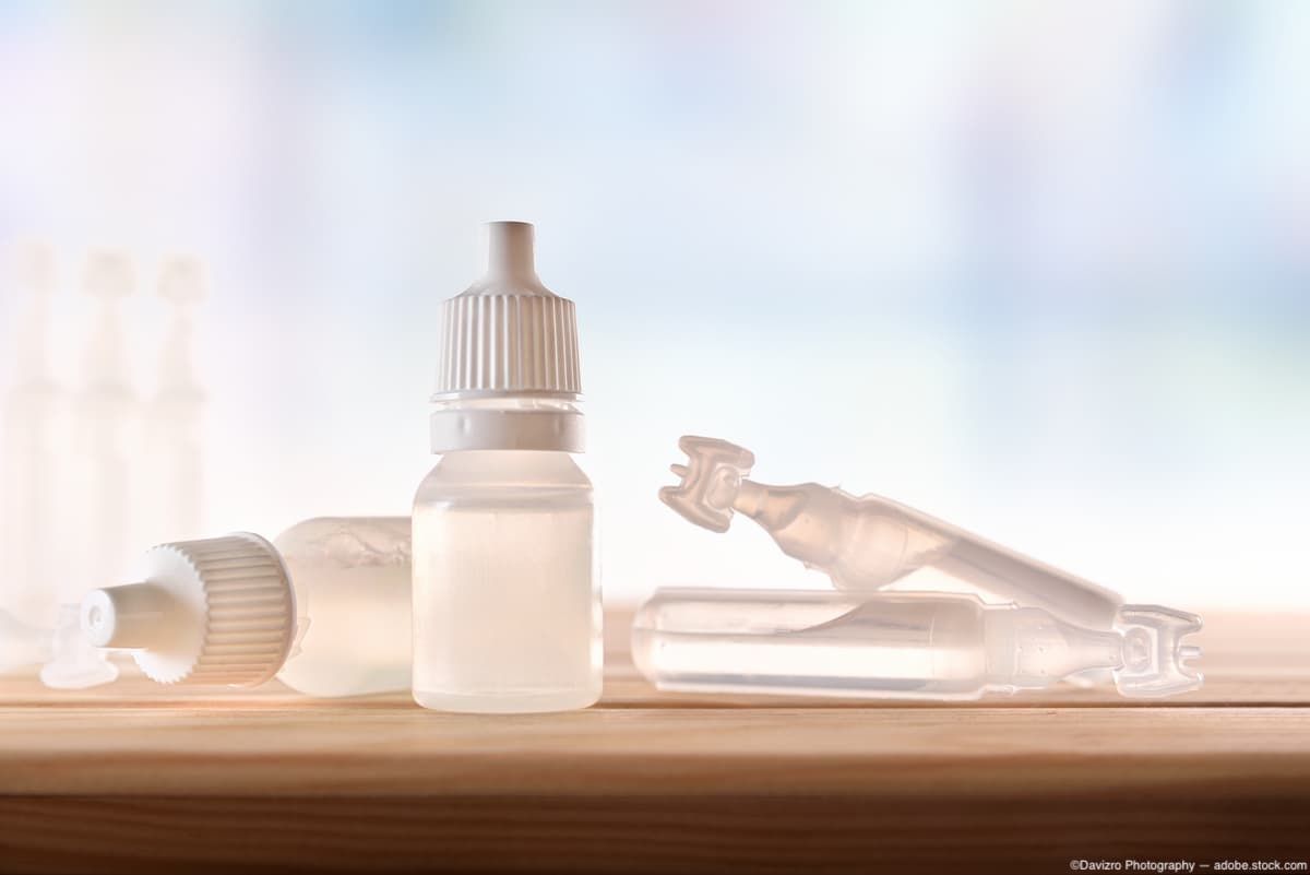 Eye drop containers Image credit: AdobeStock/DavizroPhotography