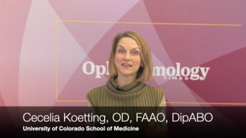 Cecelia Koetting, OD, FAAO, DIpABO, details her poster presentation at AAOpt's Academy 2025 meeting.