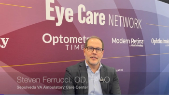 Steve Ferrucci, OD, FAAO, discussed the detection and treatment of geographic atrophy during his AAOpt 2024 lecture, "Imaging Techniques and Emerging Therapies for Geographic Atrophy."