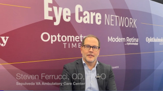 Steve Ferrucci, OD, FAAO, discussed the detection and treatment of geographic atrophy during his AAOpt 2024 lecture, "Imaging Techniques and Emerging Therapies for Geographic Atrophy."