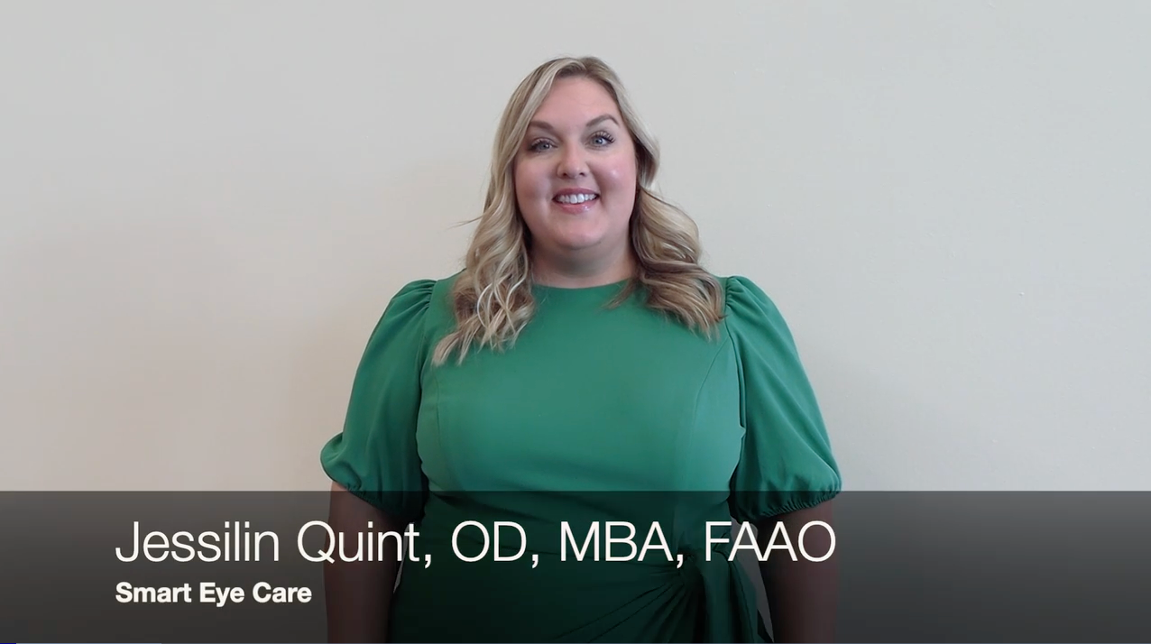 Jessilin Quint, OD, MBA, FAAO, overviews her presentations at Vision Expo West.