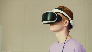 Man wearing VR glasses Image credit: Pexels/ArtemPodrez