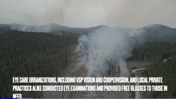 Optometrists local to the Los Angeles area overview their efforts to continue providing support to patients affected by January's wildfires.
