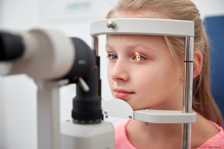 pediatric eye exam