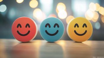 Graphic of smiling faces Image credit: AdobeStock/Suriyo/AI
