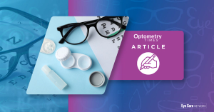 Spread of frames and contact lens supplies | Image credit: AdobeStock/Atlas