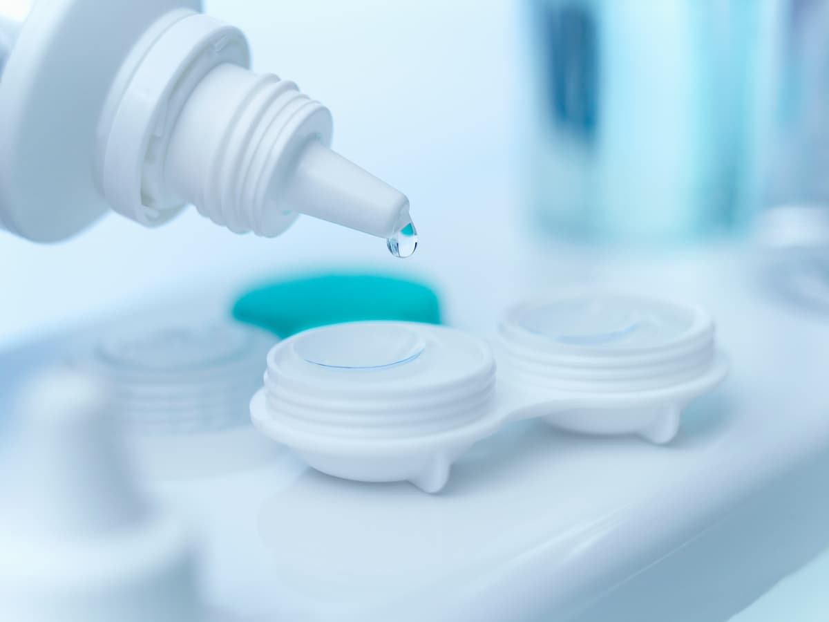 Contact lens case Image credit: AdobeStock/AdamGault/KOTO