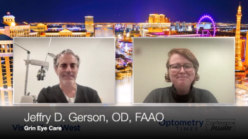 Jeffry Gerson, OD, FAAO, chats with Optometry Times about his talks about retina conditions at Vision Expo West