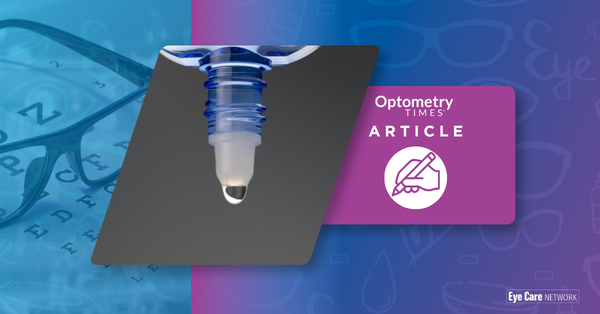 Article graphic with eye drop bottle