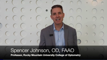 Spencer Johnson, OD, FAAO, overviews his talk on laser procedures at Optometry's Meeting
