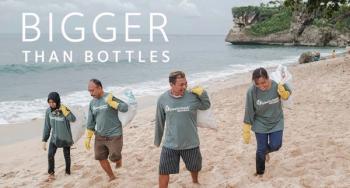 Bali collection members walking on beach with bags Image credit: CooperVision