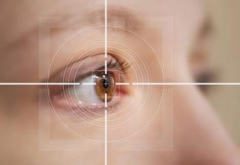 Laser graphic on eye Image credit: AdobeStock