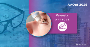 Woman administering eye drop | Image credit: AdobeStock/DraganaGordic