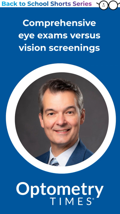 Comprehensive eye exams versus vision screenings