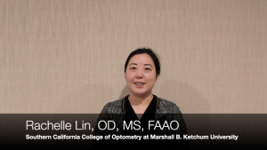 Rachelle Lin, OD, MS, FAAO, at CRU Eye Symposium 2025