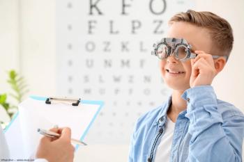 Child undergoing eye exam Image credit: ©Pixel-Shot - adobe.stock.com