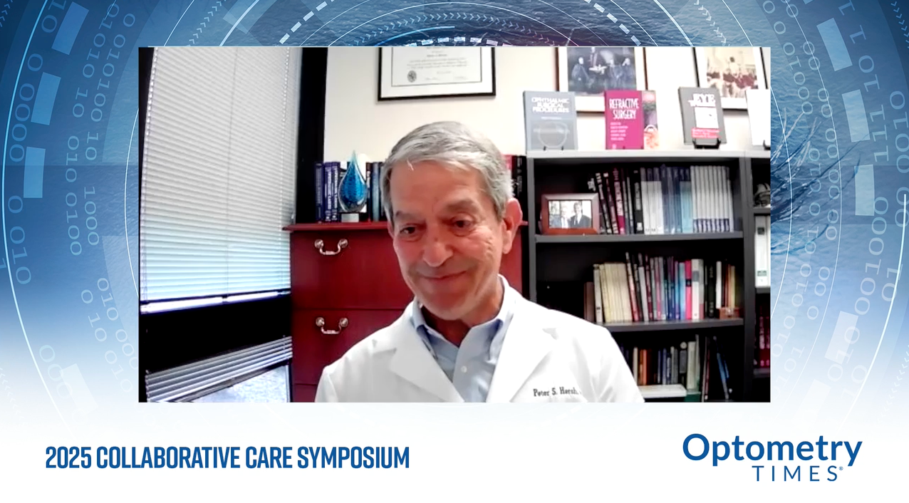 Peter Hersh, MD, stated that the key takeaway from a handful of presentations he gave at CCS 2025 is that successfully treating patients with keratoconus is identifying the disease early.