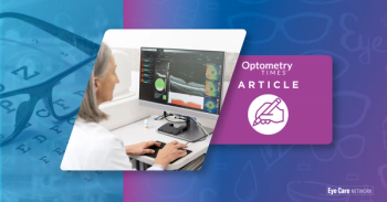 Optometrists examining an OCT Scan | Image Credit: Adobe Stock/Maria Vitkovska