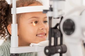 Child getting an eye exam Image credit: AdobeStock/AlexisS/peopleimages.com