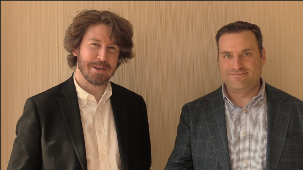 John D. Gelles, OD, FAAO, FIAOMIC, FCLSA, FSLS, and Steven A. Greenstein, MD, at IKA Keratoconus Symposium 2023