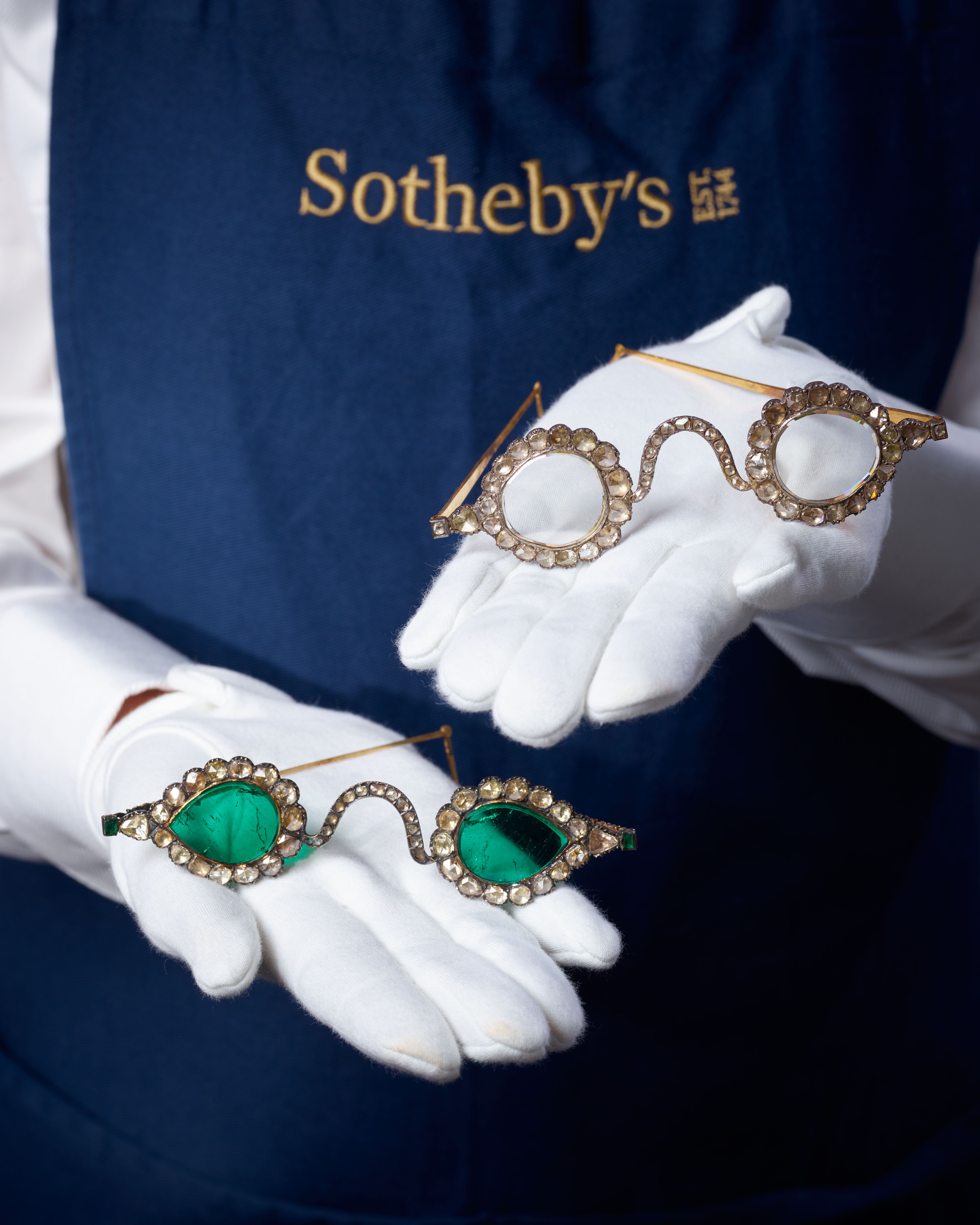 Except Spectacles Spectacles, said to ward off evil, are expected to be sold for £3.5 ...