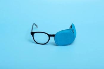 Pair of glasses with eye patch Image credit: AdobeStock/Tasha
